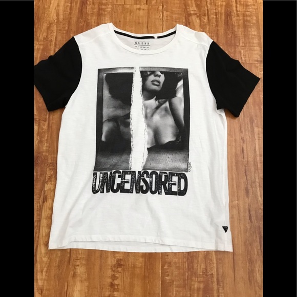 Guess Other - Guess Unsensored oversized  Cotton T-Shirt  Size-L